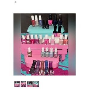 Nail Polish LOT ESSIE Sally Hansen ELLA+MILLA Nailtopia NAILS INC Opi 80+BOTTLES